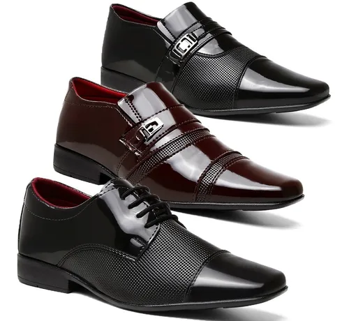 Sapato social masculino store frete gratis