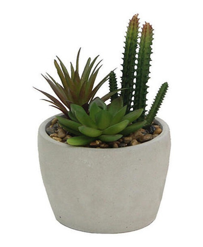 Plantita Artificial Deco Altura 20 Cm.. Unico