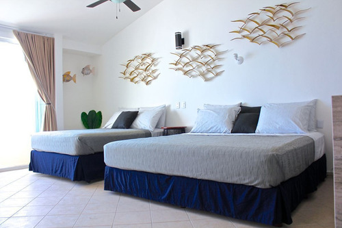 Imagen 10 de 18 de Penthouse Frente Al Mar, Roof Garden Privado Con Vista Al Ma