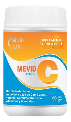 Mevid Forte C Eleva Defensas & Antioxidante 300 Gramos