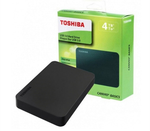 Disco Duro Externo Portable Toshiba 4 Tb Teras Ps4 Pc Xbox