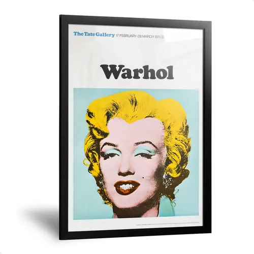 Cuadro Andy Warhol Marilyn Monroe Shot Sage Blue Pop 35x50cm