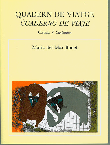Libro Cuaderno De Viaje (castellano-catalã¡n) - Bonet, Ma...