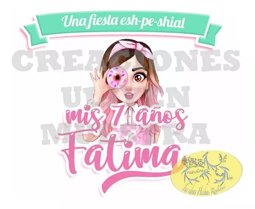  Logo Personalizado Mis Pastelitos Etiquetas Escolares Cumple