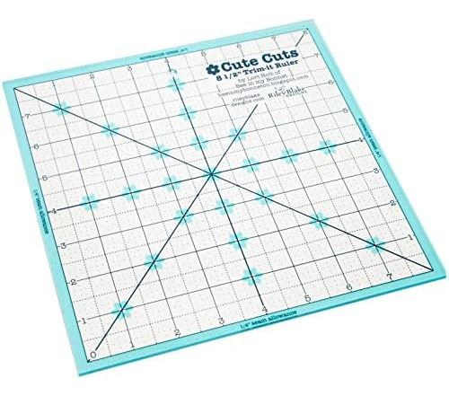 Lori Holt Trim It Ruler, Aqua