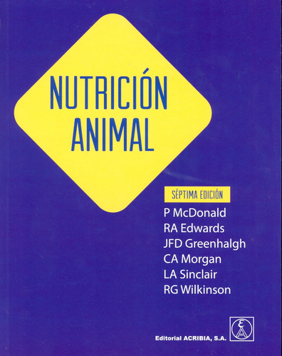 Mcdonald: Nutrición Animal, 7ª