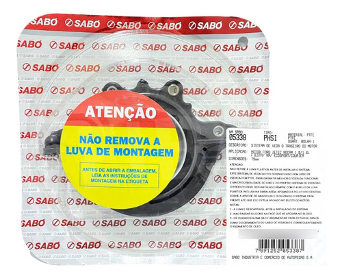 Estopera Cigueñal Trasera Ford Fiesta 1.6