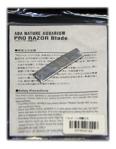 Ada Pro Razor Mini Blades 2 Laminas De Reposição P/ Raspador