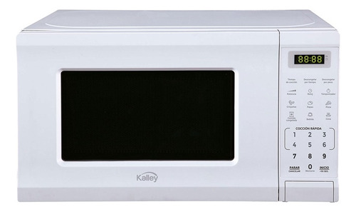 Horno Microondas Kalley 20l- 120v K-mw07bl Blanco