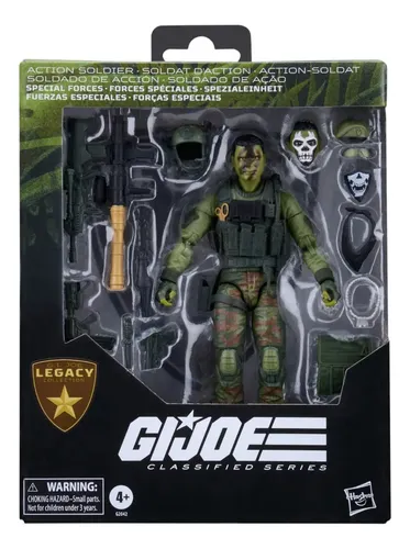 Figura Gi Joe Soldado De Acao | Parcelamento sem juros
