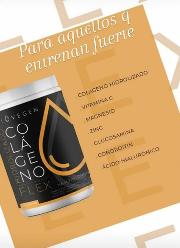 Imagen 6 de 7 de Giovegen Flex + Hair - Colágeno Hidrolizado Bebible