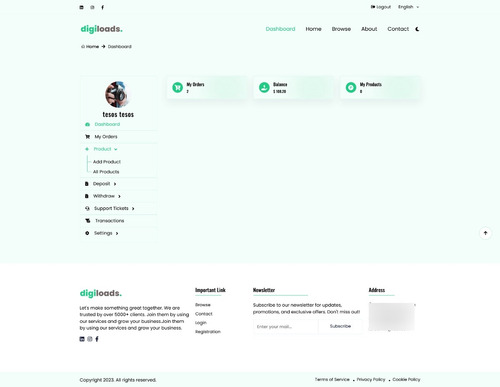 Script Php Marketplace Digital De Downloads (multivendedor)