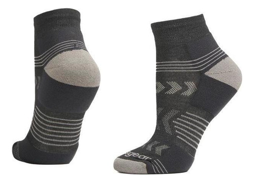 Calcetin Unisex Andesgear Running Light Ankle Gris Oscuro