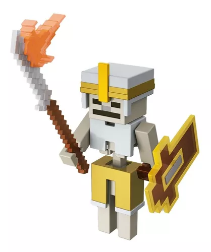 Boneco Minecraft Dungeons Geomancer - Mattel GNC23 - Fabrica da Alegria