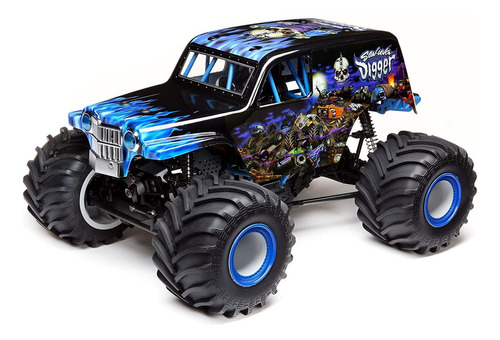 Rc Truck Lmt 4wd Eje Sólido Monster Truck Rtr Batería...
