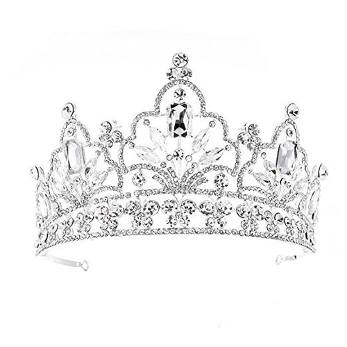 Ff Tiara Corona Del Concurso Para La Mujer 4 Pulgadas De Alt