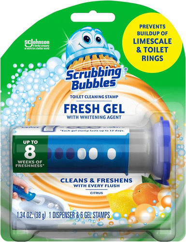 Scrubbing Bubbles Fresh Dispensador 6 Discos Limpia Inodoros