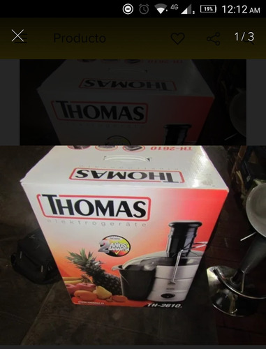 Nuevo En Caja Extractor De Jugos Thomas Nuevo Th2610