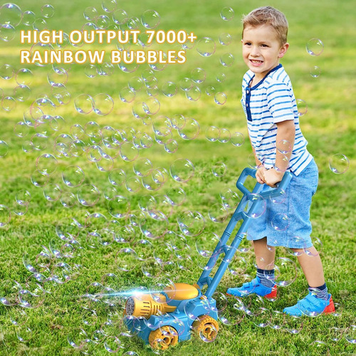 Qdragon -cortacésped De Burbujas A Prueba Para Niños