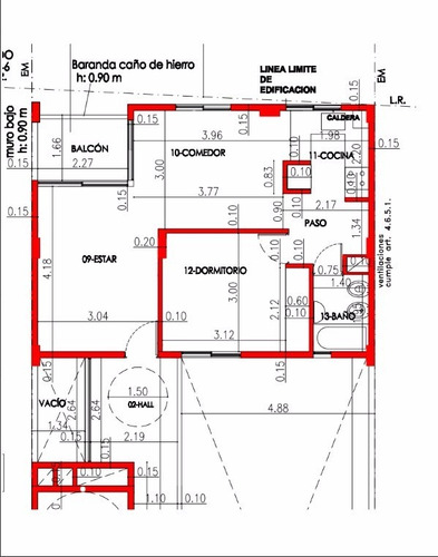 Imagen 2 de 7 de Edificio En Obra Vista Al Rio! Semipisos 2 Y 3 Amb- Financ.