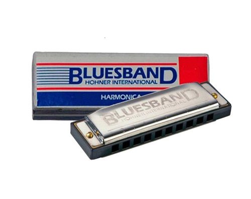 Armonica Blusera Hohner Blues Band C Do Premium