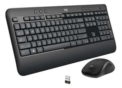Kit De Teclado Y Mouse Inalámbrico Logitech Mk540