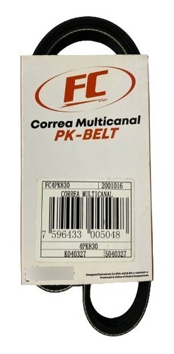 Correa Aire Acondicionado Getz 1.6 Elantra 1.6 4pk830