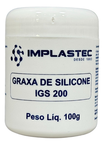 Graxa De Silicone 100g Implastec Pura Airsoft Incolor