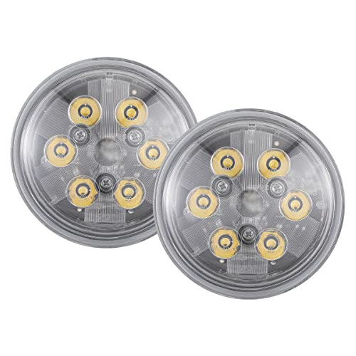 Bombilla Led Redonda Super Brillante Offroad Par36 De 4...