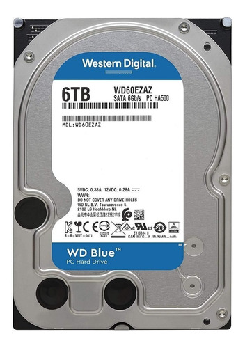 Disco Duro Western Digital Blue Pc Hard Drive Origina 6tb