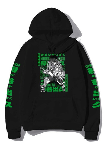 Blusa Moletom Deku My Hero Academia Anime Ref 137