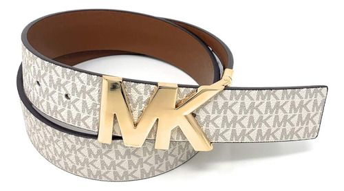 Michael Kors - Conjunto De Cinturón De Piel Y Logotipo Rever