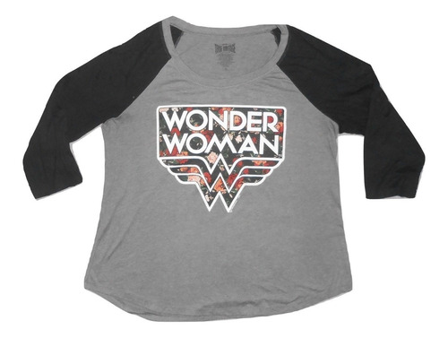 True Vintage Playera Wonder Woman Mujer Maravilla Talla 2x