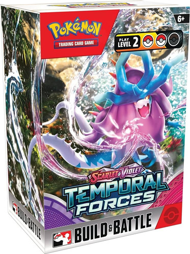 Pokemon Tcg Scarlet & Violet -temporal Forces Booster Bundle