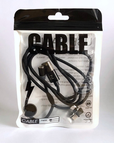 Imagen 4 de 4 de Cable Carga Magnético 3 En 1 Micro Usb, iPhone Y Usb-c