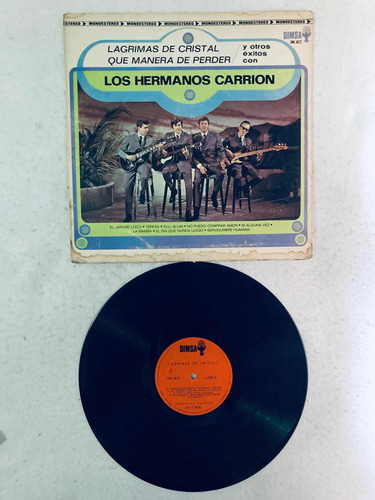 Los Hemanos Carrión Lágrimas De Cristal Y Lo Mejor Lp Vinyl