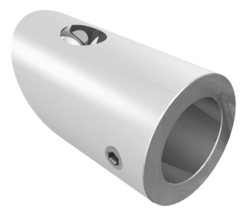 Conector Muro-tubo En 45 Grados Con Base (2 Piezas)