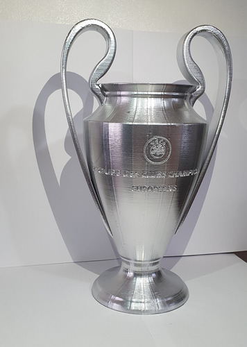 Copa Champions League Impresa En 3d De 21cm De Altura