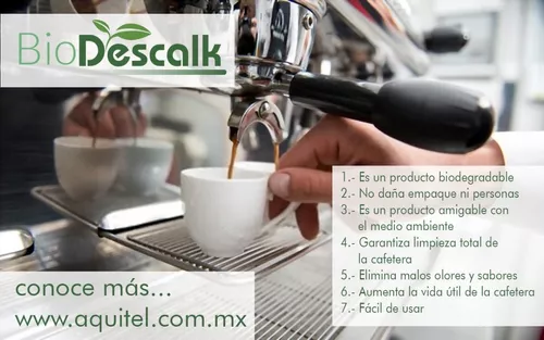 Descalcificador de cafeteras - Aquitel