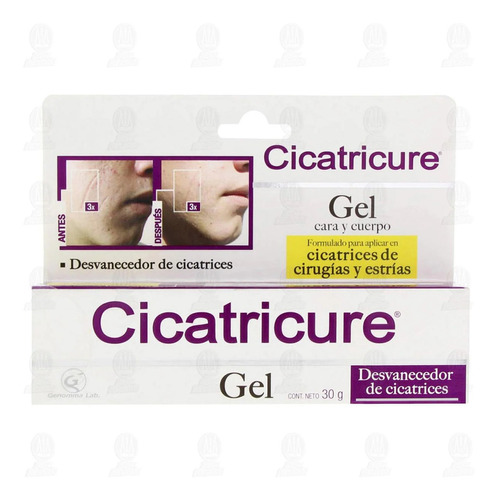 Gel Cicatricure Para Cicatrices Y Estrías Cara Y Cuerpo 30gr