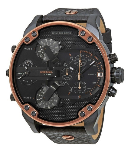 Reloj Diesel Dz7400 Mr. Daddy - 100% Nuevo Y Original Caja 