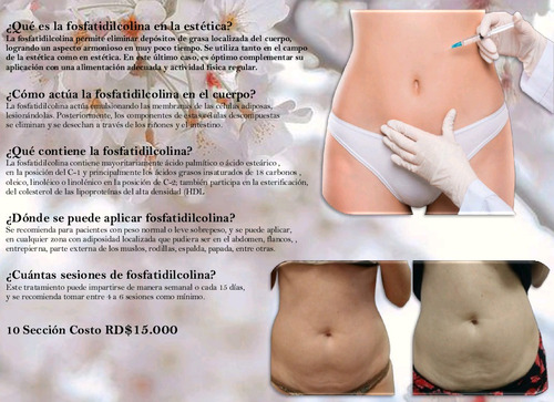 Reduccion De Abdomen Con Fosfatidilcolina