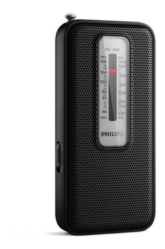 Radio Portatil Philips Tar1506 Black Am/fm - Revogames