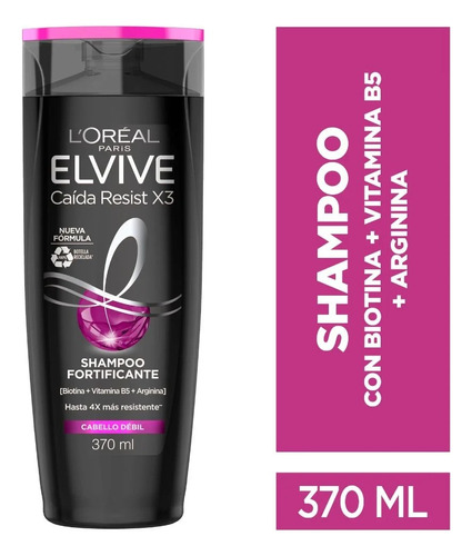 Elvive Shampoo Arginina Caída Resist 400 Ml