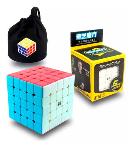 Cubo Qiyi Qizheng S 5x5 Speed Cube S/etiqueta + Estuche Full