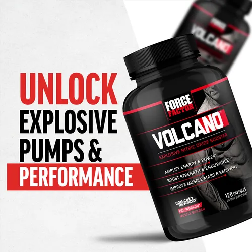 Suplemento De Refuerzo De Óxido Nítrico Force Factor Volcano