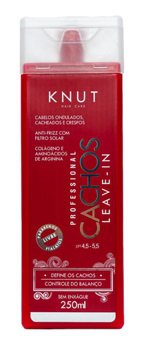 Leave-in Knut Cachos 250ml