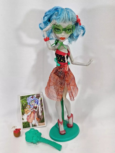 Boneca Ghoulia Yelps Skull Shores Praia Ilha Da Caveira 01 (Usado)