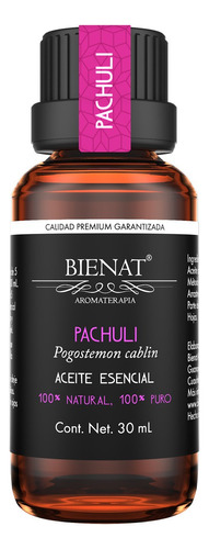 Aceite Esencial De Pachuli 30 Ml 100% Natural 100% Puro