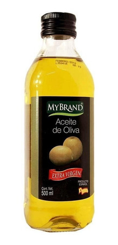 Aceite De Oliva Extra Virgen Botella 500 Ml